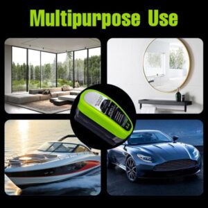 1pc Oil Film Brush 2.0, Clear Vision Glass Cleaner, Clearview Shield Clear Vision Windshield Cleaner, Oil Film Cleaning Brush For Car Windows